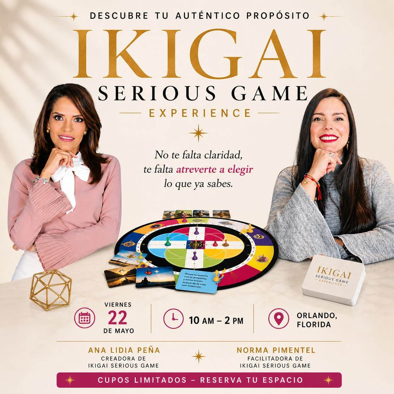 Ikigai Serious Game Experience Orlando (Presencial)